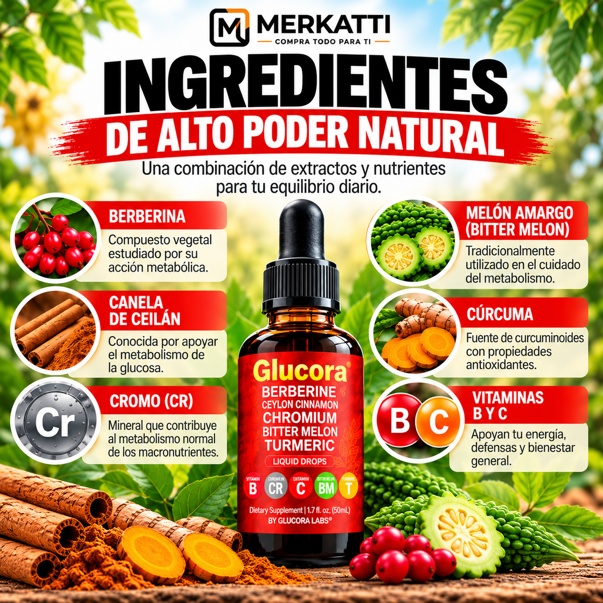 Glucora Berberina Liquida