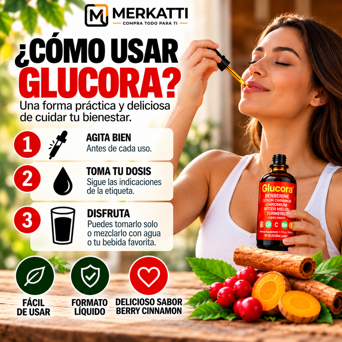 Glucora Berberina Liquida